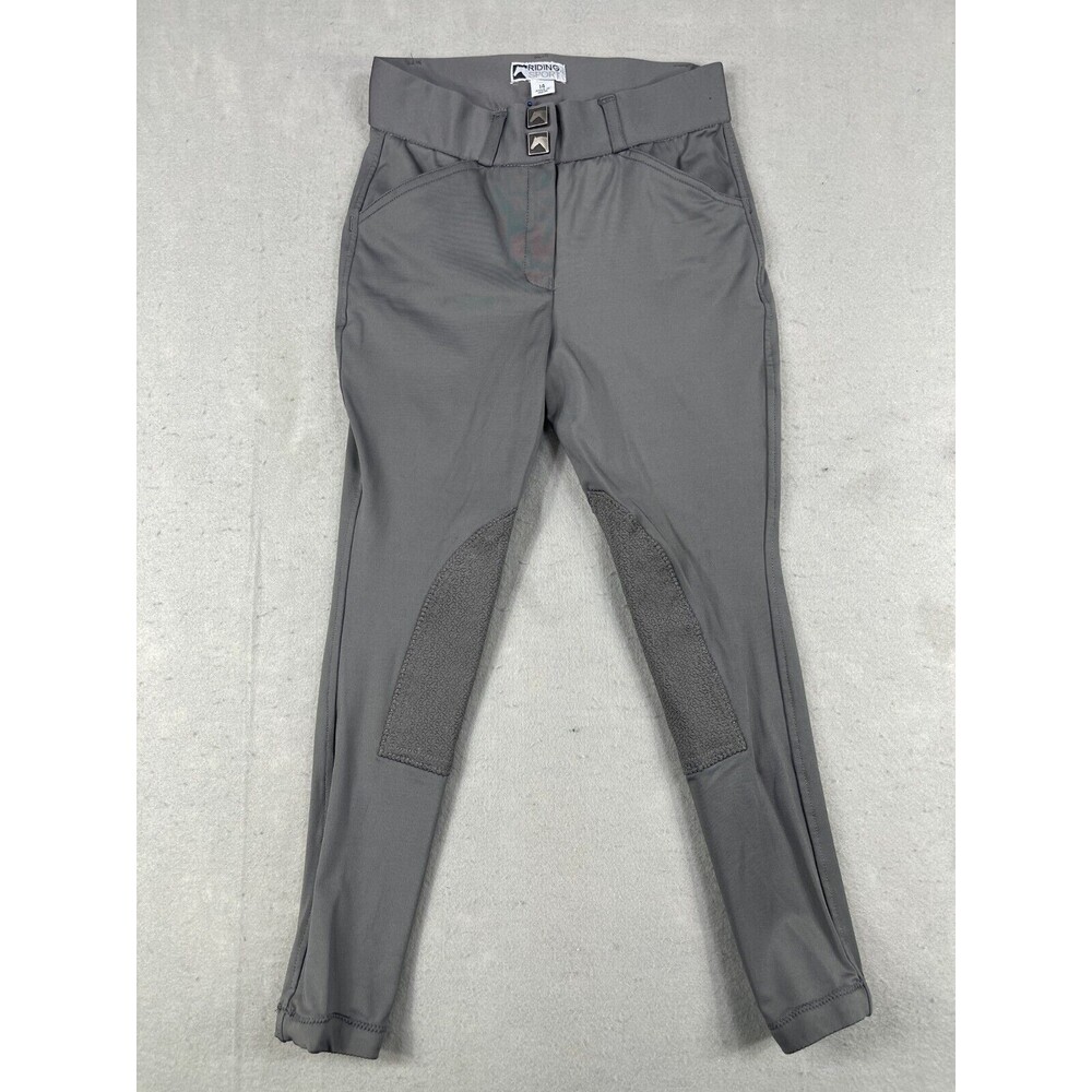 Dover Saddlery Breeches Women's Size 14 Gray Equestrian Horse Riding Pants